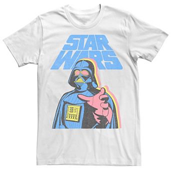Men's Star Wars Vader Three Color Hold Tee