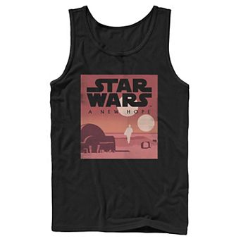 Men's Star Wars New Hope Minimalist Tank Top