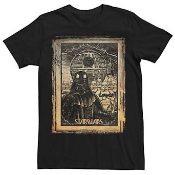 Men's Star Wars Vader Artsy Portrait Tee