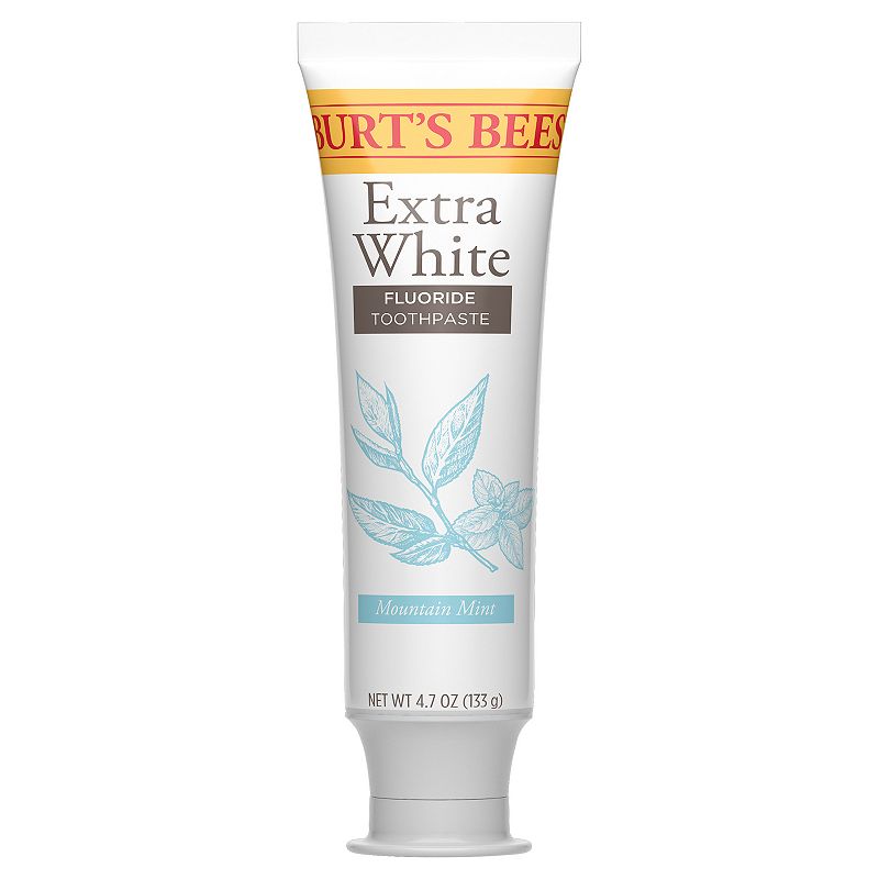 UPC 192539000146 product image for Burt's Bees Oral Care Extra White Fluoride Toothpaste - Mountain Mint, 4.7 Oz | upcitemdb.com