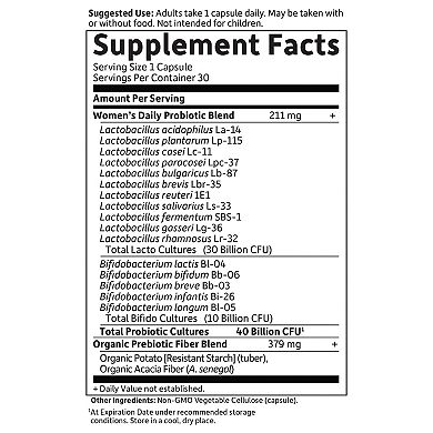 Garden of Life Dr. Formulated Probiotics Women's Daily Care
