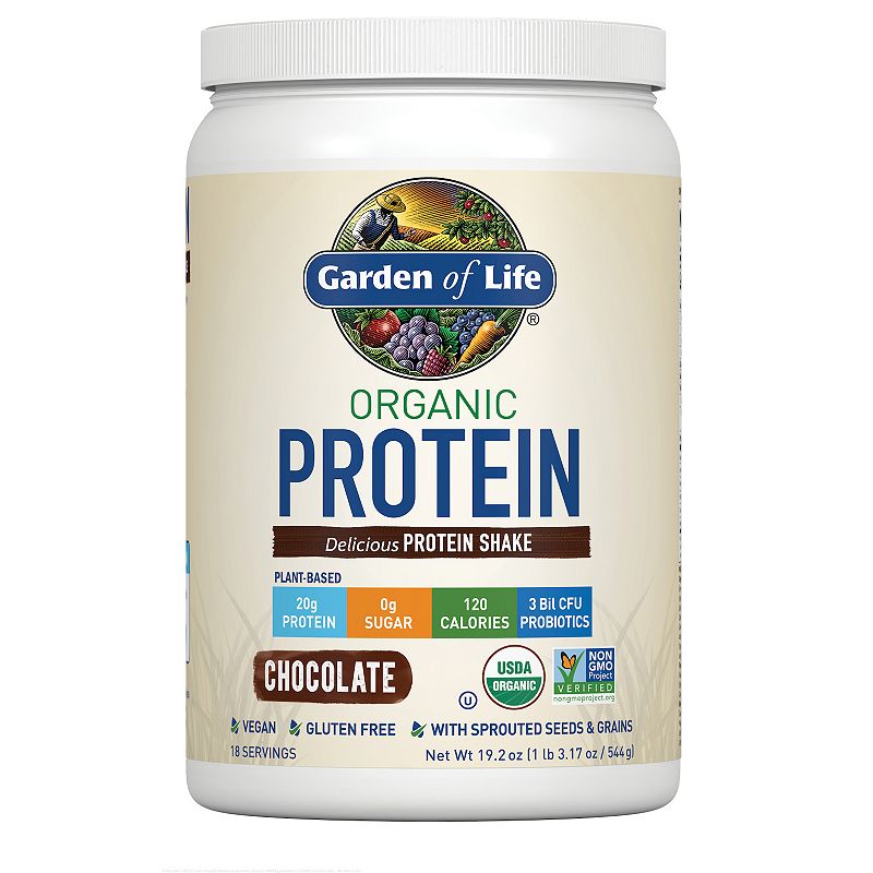 CHOCOLATE ORGANIC PLANT-BASED DELICIOUS PROTEIN SHAKE