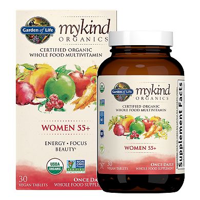 Garden of Life MyKind Organics Women 55+ Multivitamin