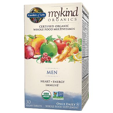 Garden of Life MyKind Organics Men's Multivitamin