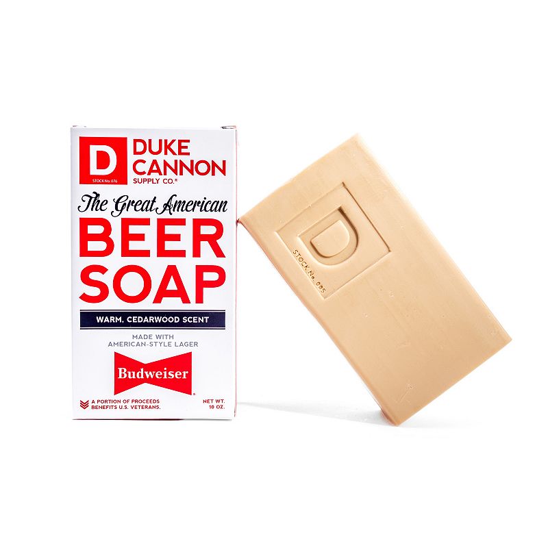 Duke Cannon Supply Co. Great American Beer Soap - Budweiser, Size: 10 FL Oz