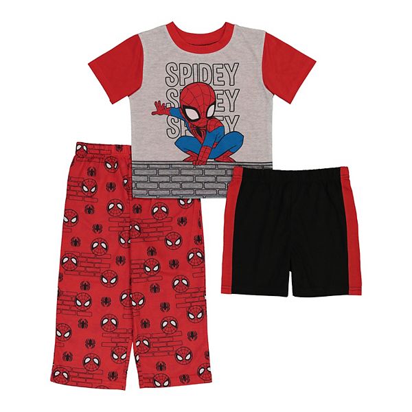 Toddler Boy Marvel Spider-Man 3 Piece Always Amazing Pajama Set