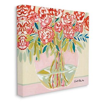 Stupell Home Decor Carnation Bouquet Canvas Wall Art