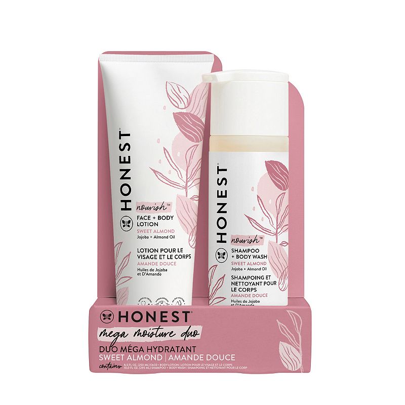The Honest Company Gently Nourishing Shampoo & Lotion Bundle - Sweet Almond