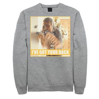 Men's Star Wars Chewie & C-3PO I've Got Your Back Poster Sweatshirt