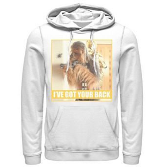 Men's Star Wars Chewie & C-3PO I've Got Your Back Poster Hoodie