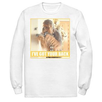 Men's Star Wars Chewie & C-3PO I've Got Your Back Poster Tee