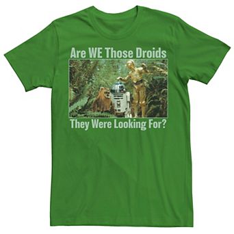 Men's Star Wars Are We Those Droids They Were Looking For Tee
