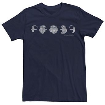Men's Star Wars Death Star Phases Tee