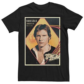 Men's Star Wars Han Solo Trading Card Tee