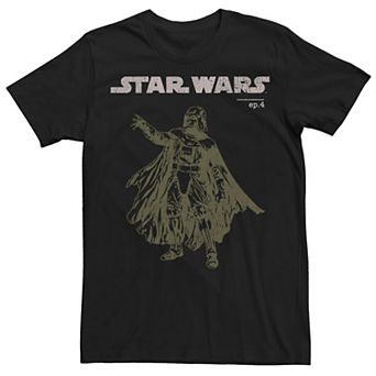 Men's Star Wars Episode 4 Darth Vader Posed Portrait Tee