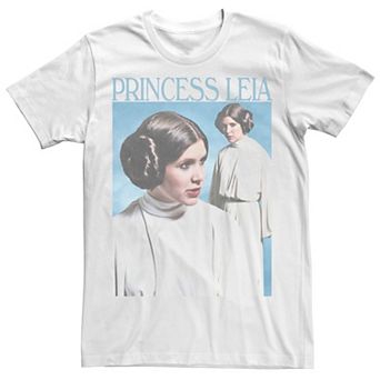 Men's Star Wars Princess Leia Retro Photo Tee
