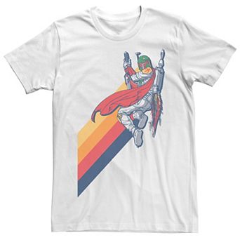 Men's Star Wars Boba Rainbow Fade Tee