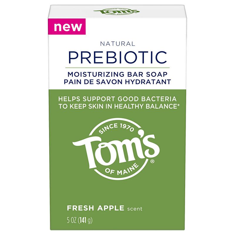 UPC 035000970374 product image for Tom's of Maine Prebiotic Moisturizing Natural Bar Soap, Fresh Apple Scent 5-oz., | upcitemdb.com