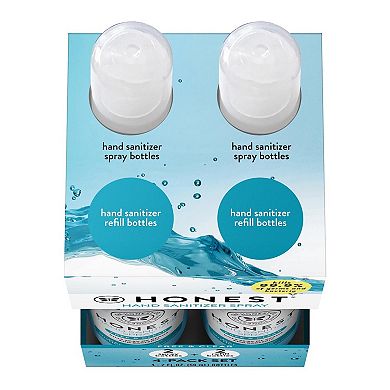 The Honest Company Hand Sanitizer Spray 4-pack - Free + Clear