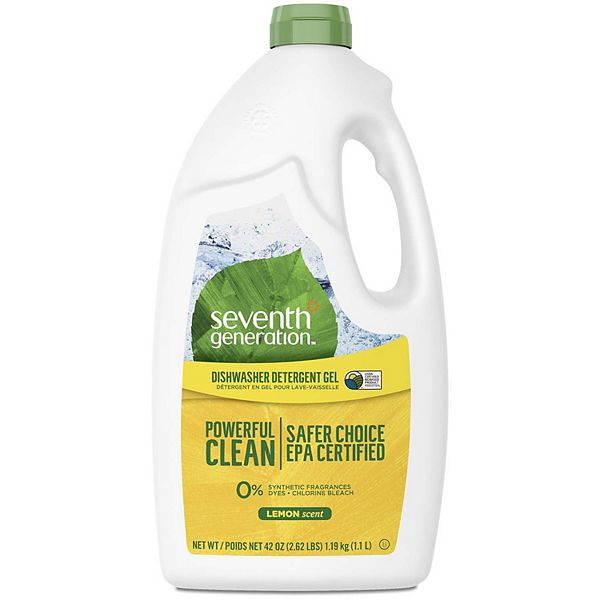 Seventh Generation Lemon Natural Dishwasher Detergent Gel 42 oz.