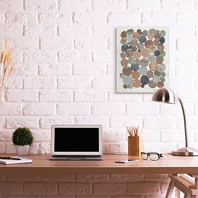 Stupell Home Decor Organic Circles Canvas Wall Art