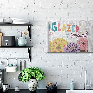 Stupell Home Decor Glazed & Confused Canvas Wall Art