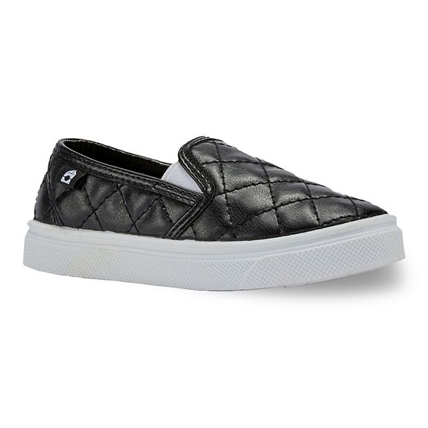 Girls best sale quilted sneakers