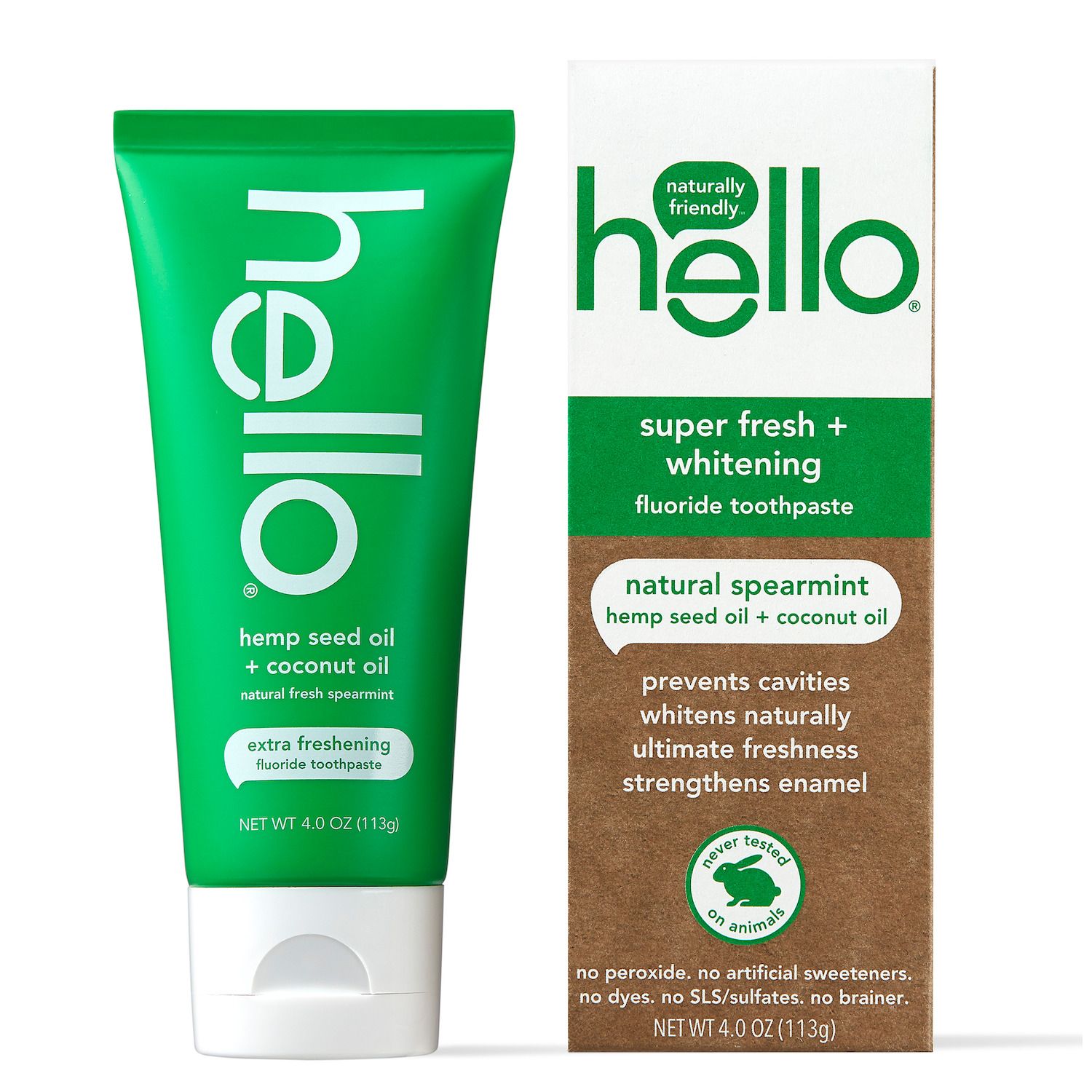 Image for hello Super Fresh + Whitening Fluoride Toothpaste at Kohl's.