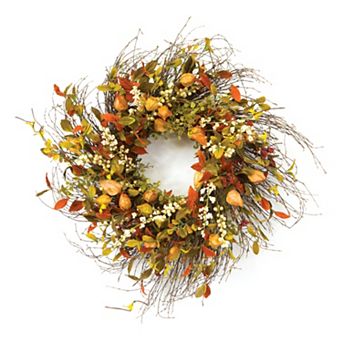 Melrose Cape Gooseberry Wreath