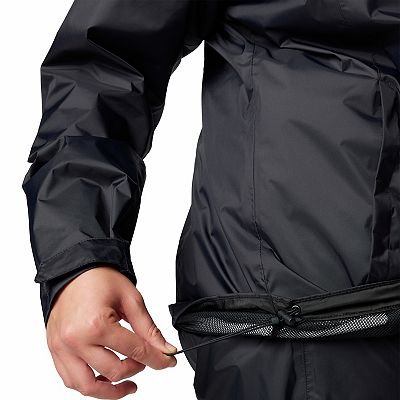 BLKクボタ 2XL ブラック Columbia Women's Drop Ridge II Interchange Jacket, Black, X-Small