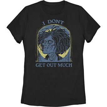 Juniors' Disney's Hocus Pocus Billy "I Don't Get Out Much" Portrait Tee