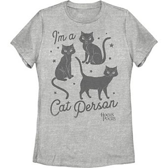 Disney's Hocus Pocus I'm A Cat Person Juniors' Tee