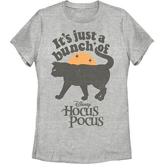 Disney's Hocus Pocus Thackery Binx It's Just A Bunch Of Juniors' Tee