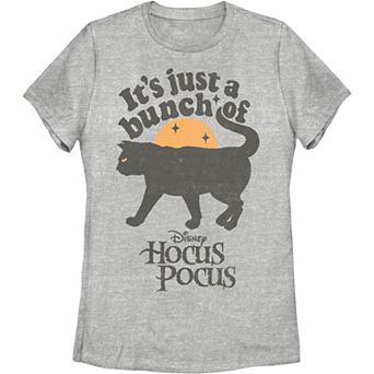 Disney's Hocus Pocus Thackery Binx It's Just A Bunch Of Juniors' Tee