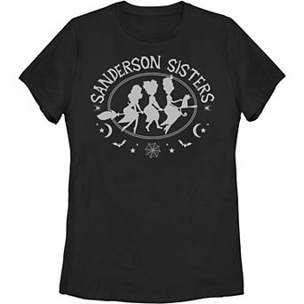 Disney's Hocus Pocus Sanderson Sisters Silhouette Juniors' Tee