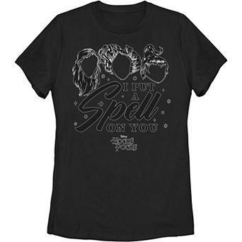 Disney's Hocus Pocus I Put A Spell On You Juniors' Tee