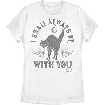 Disney's Hocus Pocus Binx I Shall Always Be With You Juniors' Tee