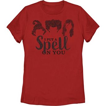 Disney's Hocus Pocus Juniors' I Put A Spell On You Group Shot Tee