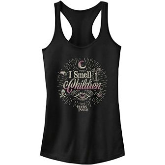 Disney's Hocus Pocus Juniors' I Smell Children Collage Tank Top