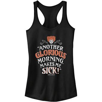 Disney's Hocus Pocus Juniors' Another Glorious Morning Makes Me Sick Tank Top