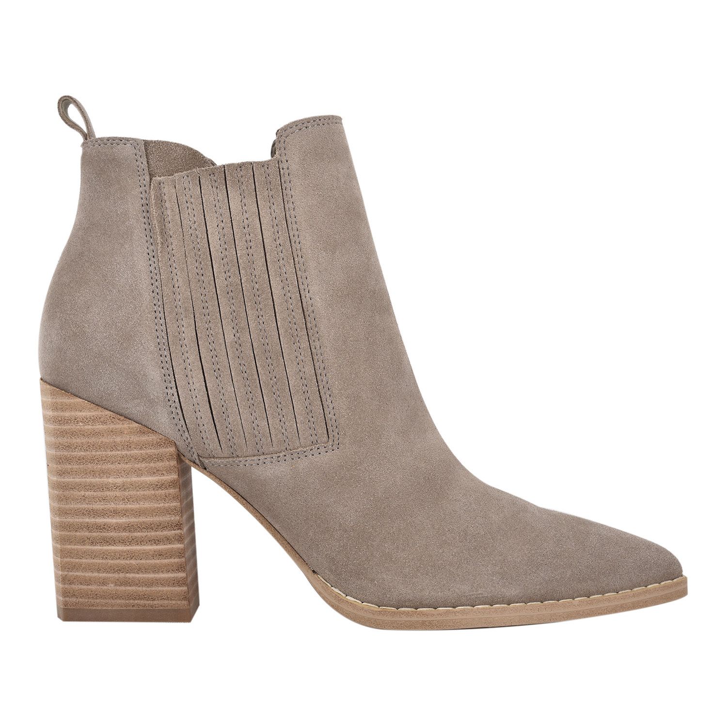 nine west tan ankle boots