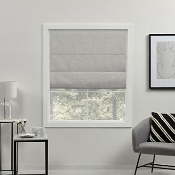 Exclusive Home Curtains Acadia 100% Blackout Roman Shade