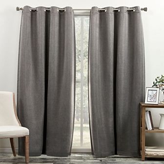 Exclusive Home Curtains 2-pack Bastian Room Darkening Blackout Window Curtain Set