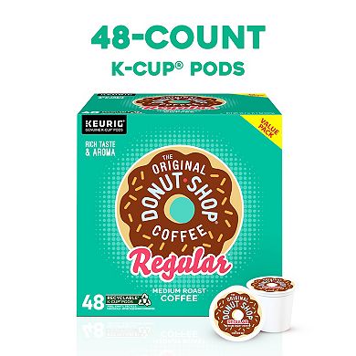 The Original Donut Shop® Regular Coffee, Keurig® K-Cup® Pods, Medium Roast