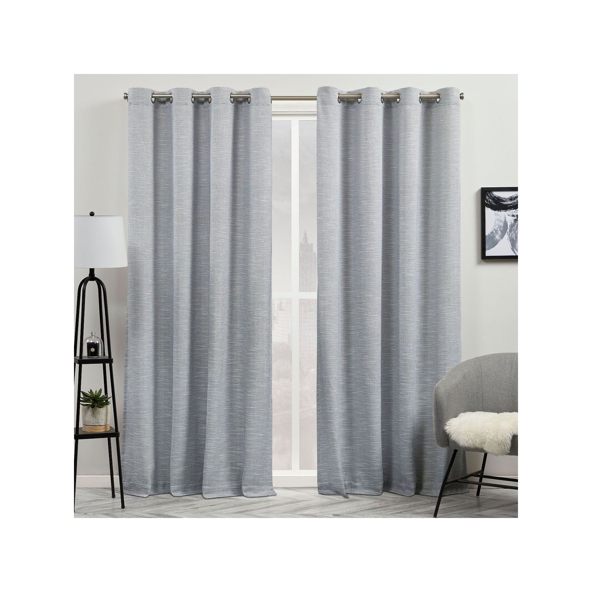 Exclusive Home Curtains 2-pack Somers Light Filtering Window Curtain Set, B