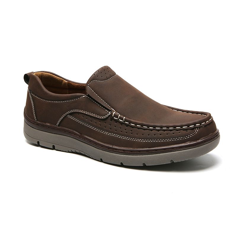 Aston Marc Comfort II Mens Loafers, Size: 8, Brown