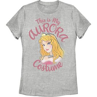 Juniors' Disney's Sleeping Beauty Aurora This Is My Costume Graphic Tee