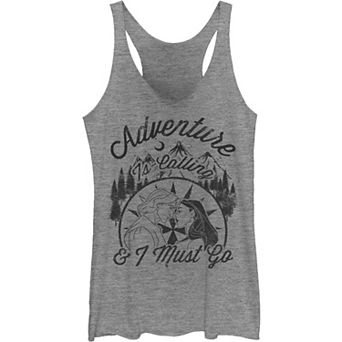 Juniors' Disney's Pocahontas Adventure Is Calling Tank Top