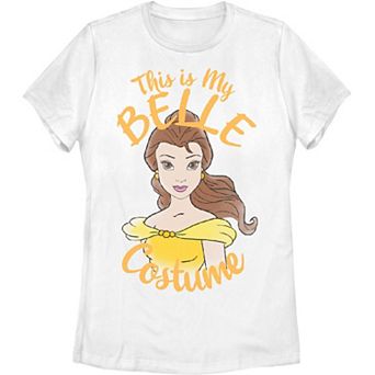 Juniors' Disney's Beauty And The Beast Belle My Costume Graphic Tee