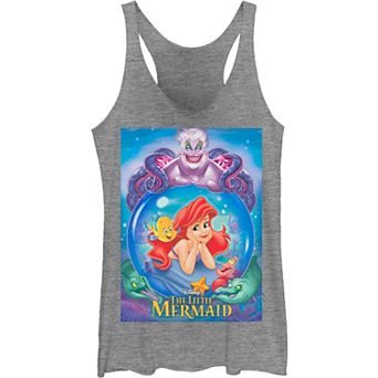 Juniors' Disney's The Little Mermaid Ariel & Ursula Tank Top